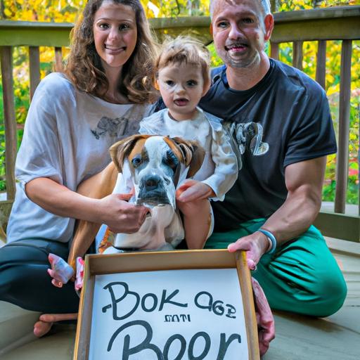 This family's dream of adopting a Boxerdoodle finally came true with the help of a rescue organization.