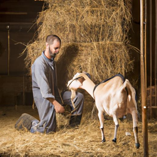 The age-old tradition of milking Caprine goats continues in modern times.