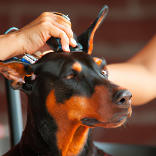 Grooming is an important part of caring for a Doberman Mix
