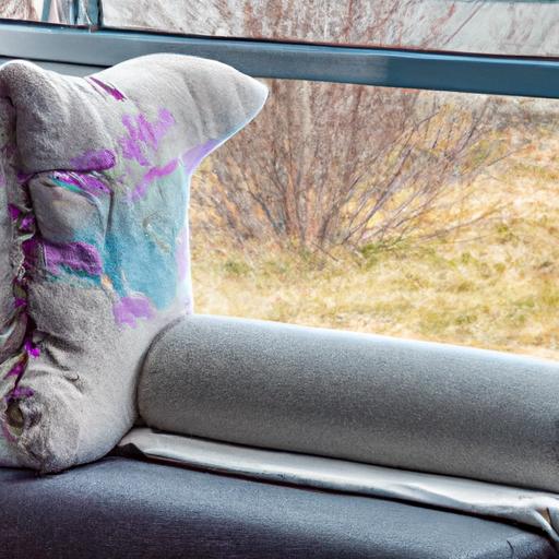 This cozy window perch is perfect for lazy afternoons in the sun