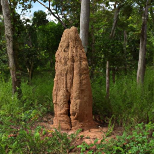 Termites play an important role in breaking down dead wood and returning nutrients to the soil.