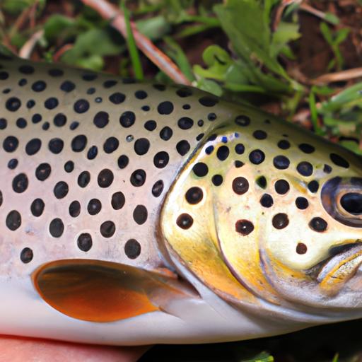 The distinct physical characteristics of Brook Trout Fish