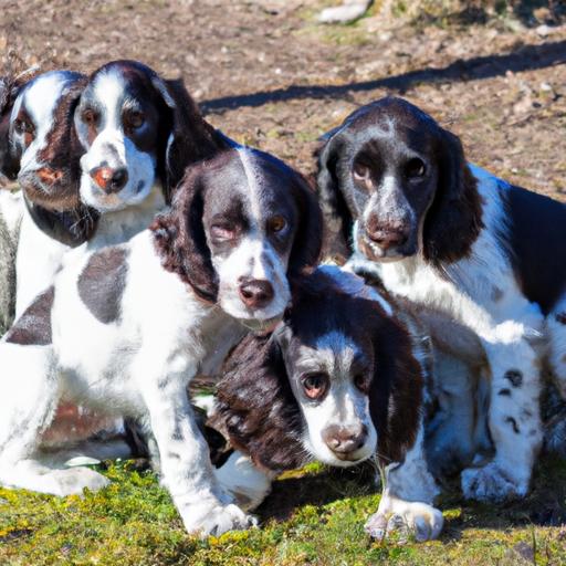 These playful pups are having a blast running around in the park.