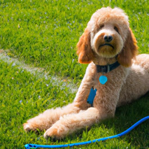 Teaching your Goldendoodle to lie down and stay on command is important for their safety and your peace of mind.