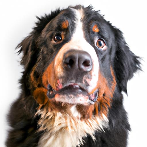 Skin problems and allergies can cause excessive shedding in Bernese Mountain Dogs