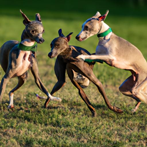 Socializing your Italian Greyhound with other dogs can help them develop social skills and reduce the risk of aggression