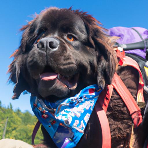 Explore the great outdoors with your Newfoundland using these adventure accessories