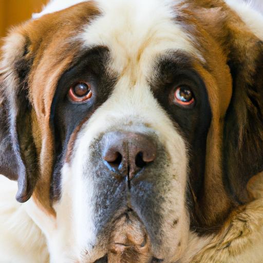 Skin allergies and irritation are common health issues for Saint Bernards