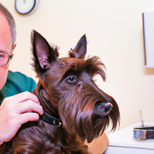 Regular health screenings can help detect potential health issues in Scottish Terriers
