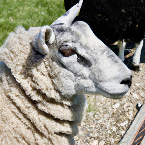 The unique physical traits of Wiltshire sheep make them easily recognizable.
