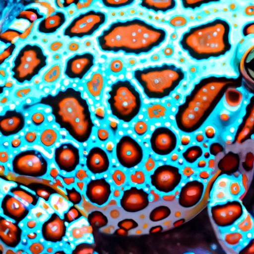A fantasy pacman frog displaying its mesmerizing colors and intricate patterns.