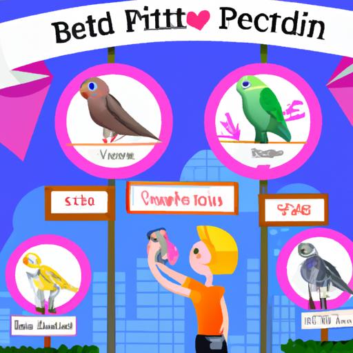 Explore various avenues to find pet birds for sale.