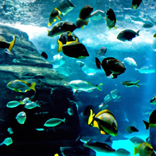 Fish sanctuaries provide a safe haven for diverse marine species.