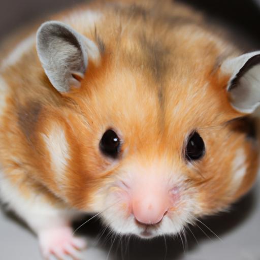 Fluffy Syrian Hamster