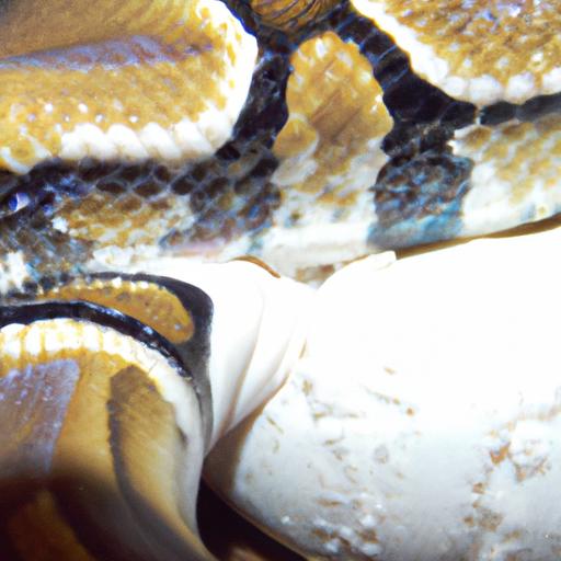 Respiratory infections are one of the common health problems that ghost ball pythons may experience.