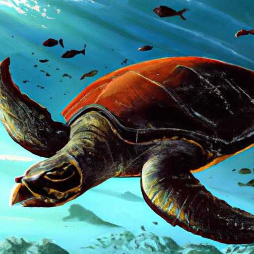 Giant Leatherback Sea Turtle: A Fascinating Marvel of the Ocean