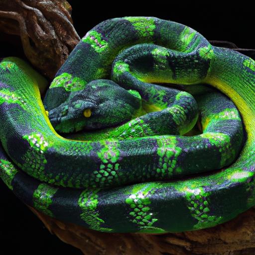 Green and Black Snake: A Fascinating Species