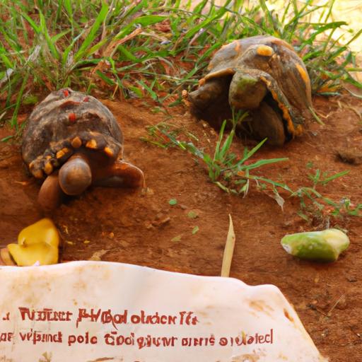 Diverse species of Indian tortoises in their natural habitat