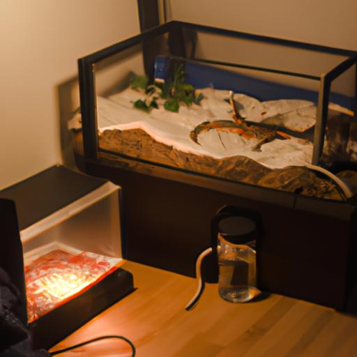 Creating a suitable habitat is crucial for the well-being of your cool lizard.