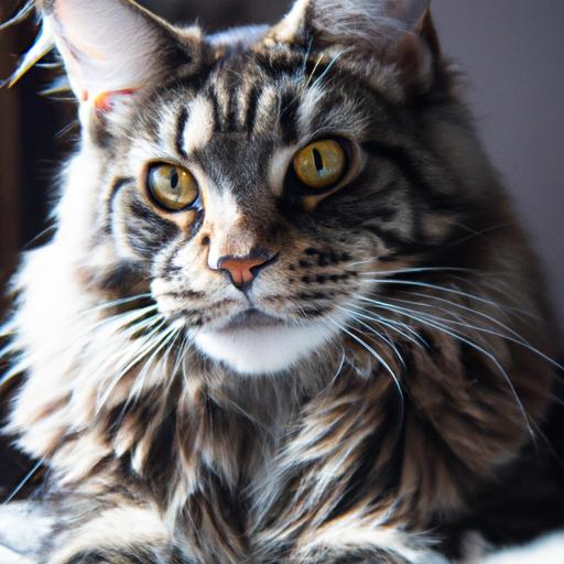 The majestic beauty of Maine Coon cats is truly captivating.