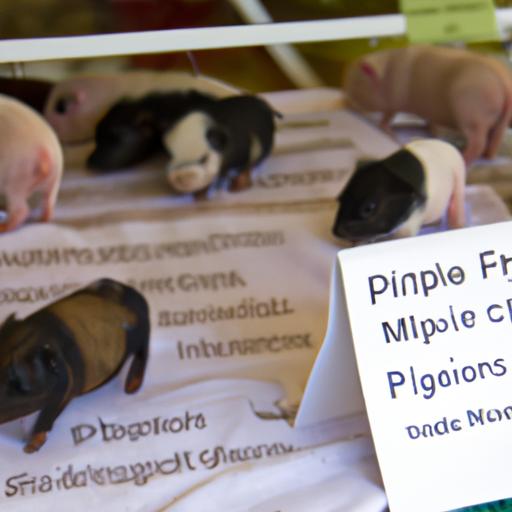 Wide selection of micro pigs for sale at a reputable breeder