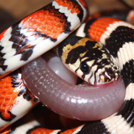 Milk snakes thrive on a diet of appropriately sized rodents like mice or rats.