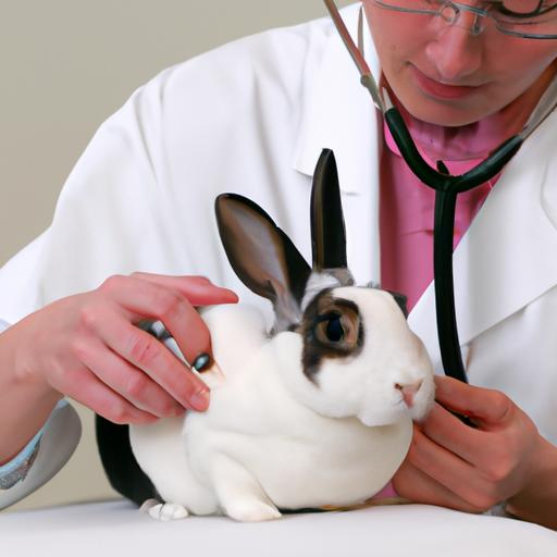 Regular veterinary check-ups are crucial for the well-being of mini rex rabbits.