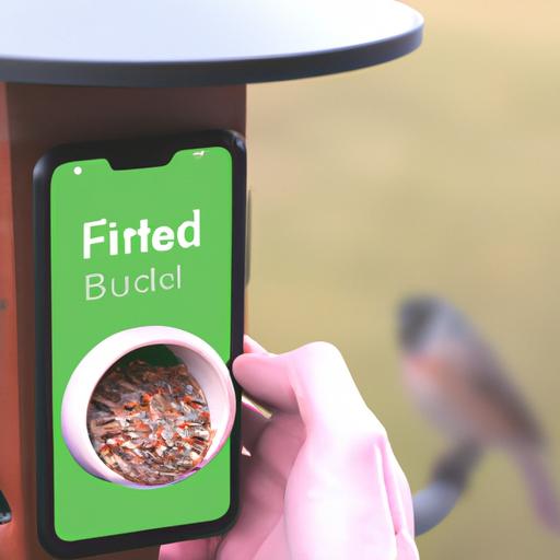 Experience the convenience of smart bird feeders with easy smartphone control.