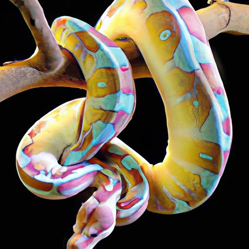 Super Pastel Ball Python: A Captivating and Unique Snake