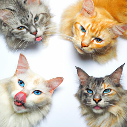 Different cat breeds suitable for therapy work