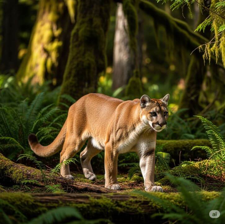 Mountain Lion in Olympic National Park
